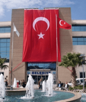 bina türk bayrağı 