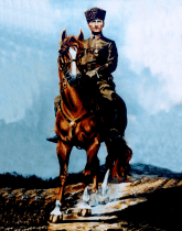 kumaş atatürk posteri