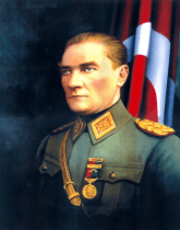 vinil atatürk posteri